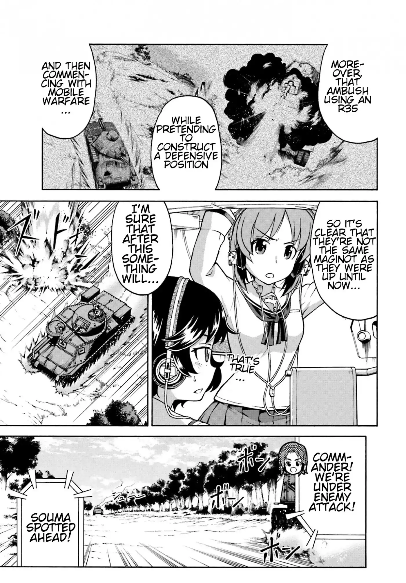 GIRLS und PANZER - Gekitou! Maginot-sen desu!! Chapter 8 29